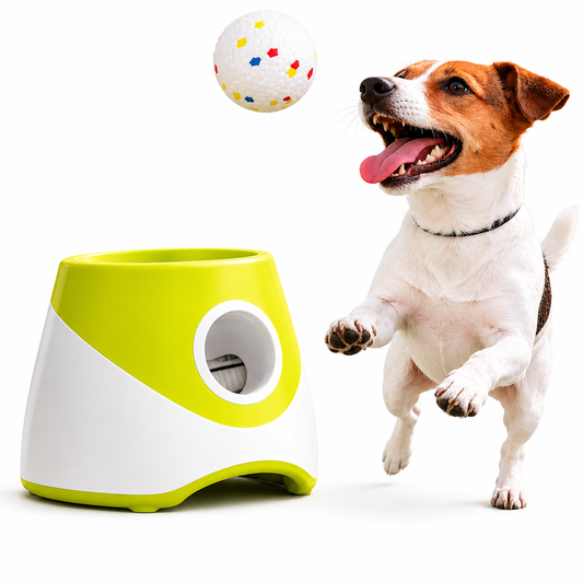Automatic Dog Ball Launcher Machine-   Hands Free System with 3 Distance Levels